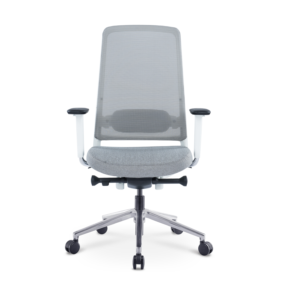 Modern Mid Back Grey Computer Task Office Chair