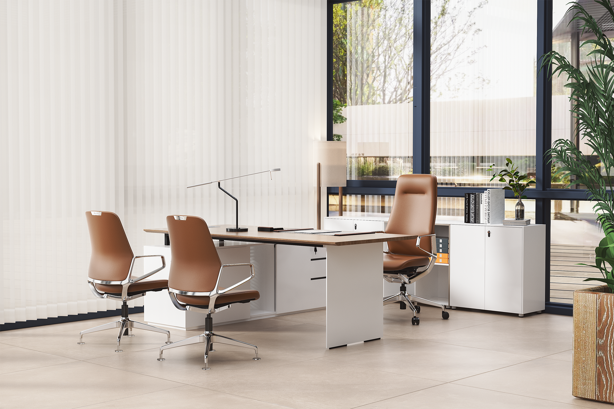Arico leather office chair