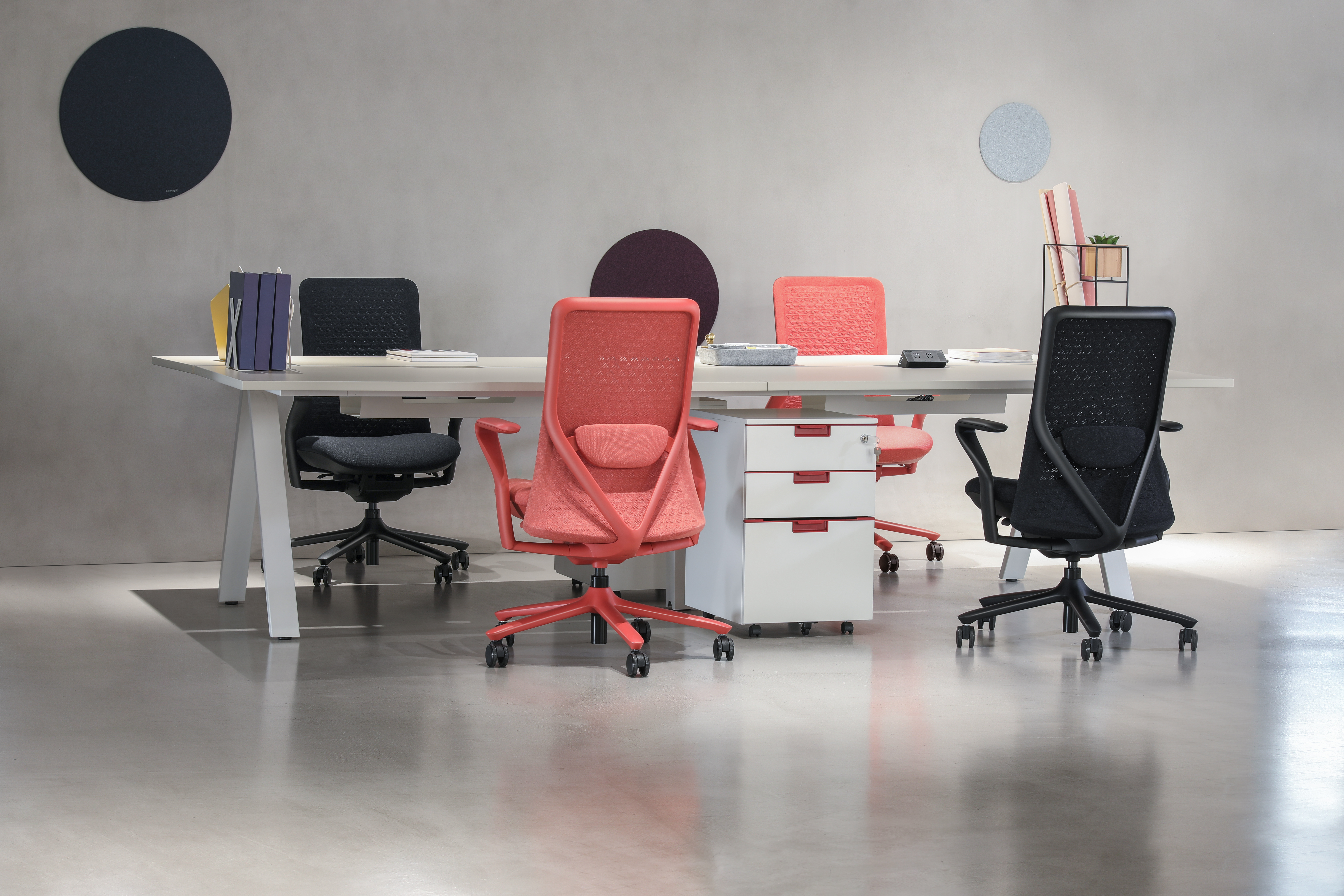 poly office chair