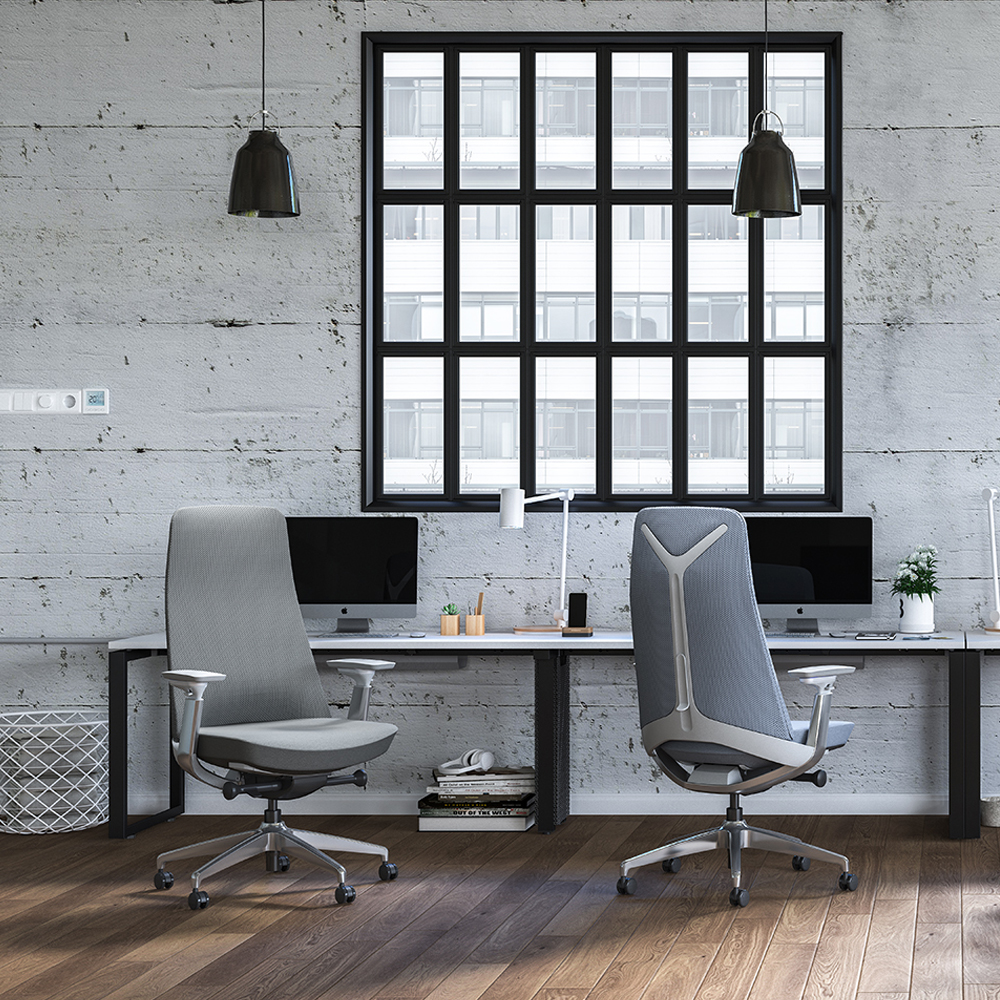 High Definition Modern Stylish Ergonomic Designed Staff Adjustable Yucan Office Chair