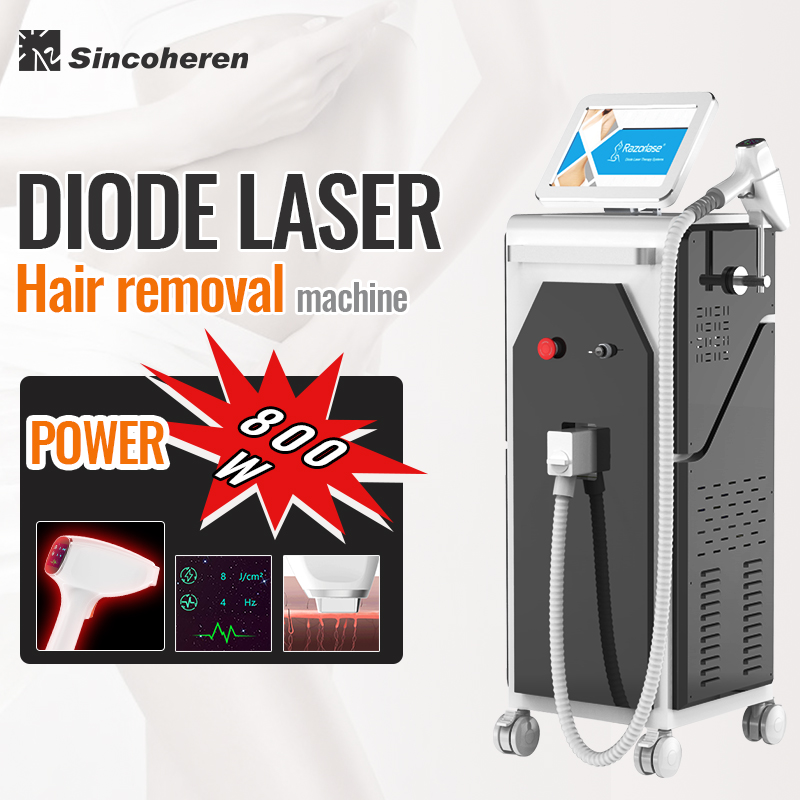 máquina de depilación láser de diodo navaja de afeitar