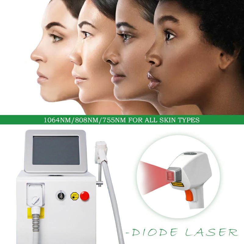 portable 808 diode laser hair removal machines