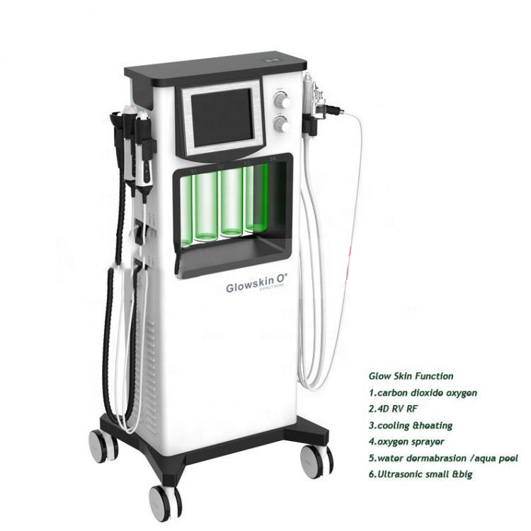 Glowskin O+ pleťový kyslík Skin Moisturizing Glow Skin RF stroj pre kozmetický salón