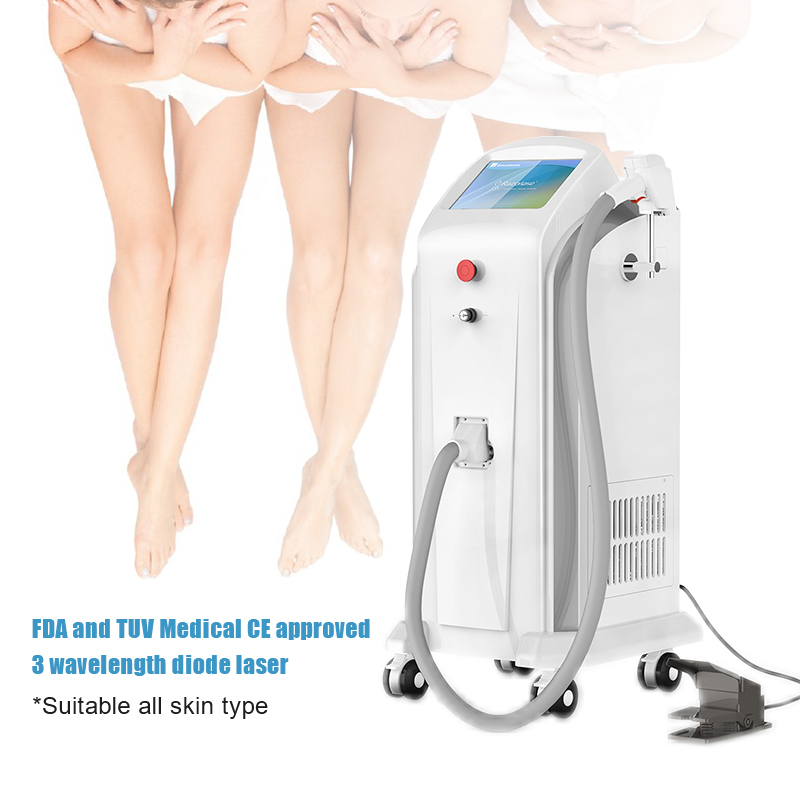 Hot New Products Laser Alexandrite Diode -
 FDA Approved 755nm 808nm 1064nm 3 in 1 Diode Laser Hair Removal Machine – Sincoheren