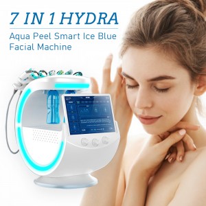 Mesin muka 7 dalam 1 hydra dermabrasion aqua peel smart ice blue untuk kegunaan salon