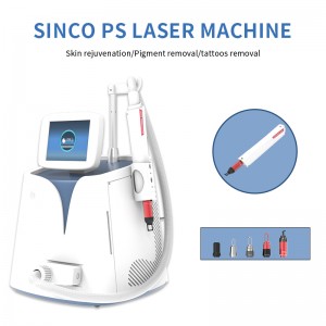 Draagbare Pico-laserpigmentverwijderingsmachine
