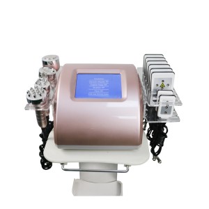 6 In 1 Cavitation Lipolaser Body Slimming Machine vacuum System Cavitation System