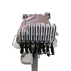 Машина за слабеење тело со липоласер со кавитација 6 во 1 Систем за вакуумска кавитација
