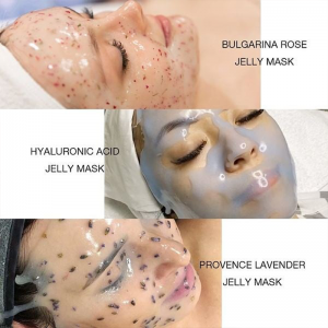 Skin Moisture Whitening Púder Peel Off beauty Hydra Face Jelly Mask