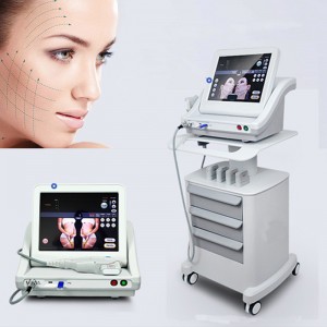 2D anti aging wrinkle removal face lifting HIFU Ultrasound