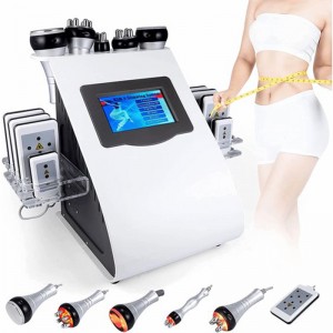 Diode Lipolaser 40k Cavtation Vacuum RF Cellulite Weight Loss System