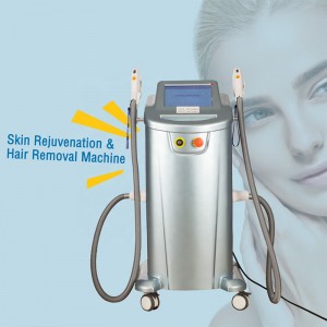 Bezbolesna maszyna laserowa do usuwania włosów 2 w 1 SHR IPL Usuwanie włosów Odmładzanie skóry FDA TGA Zatwierdzenie CE