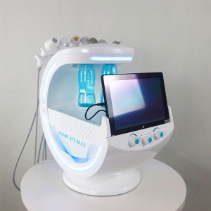 7 in 1 hydra dermabrasion aqua peel smart ice blue facial machine for salon use