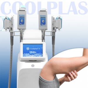 5 handlepiece work at same time Cooltech Cryolipolysis fat freezing device