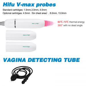 Abatanga umwuga 3 muri 1 4D HIFU & Vmax HIFU & Imashini Yogosha Vaginal
