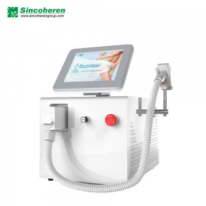 Mini painless diode laser/lazer hair removal 808nm laser hair removal device at home ការដកសក់អចិន្ត្រៃយ៍