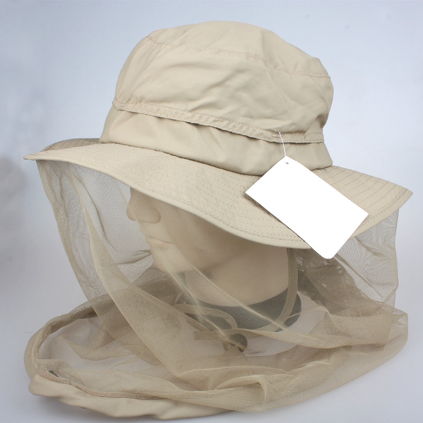 Outdoor Head Net Hat Hidden Mesh Sun Hat for Men Women 