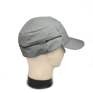 Excellent quality China Custom Men and Women Outdoor Trekking Bucket Sport Hat with Drawstring Grey