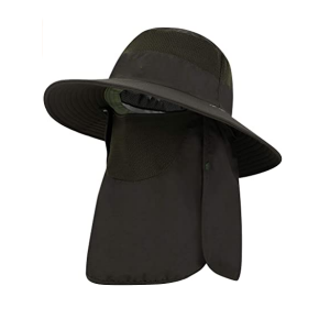 Foldable Flap Cover Protective Sun Hat for Gardening Out walking