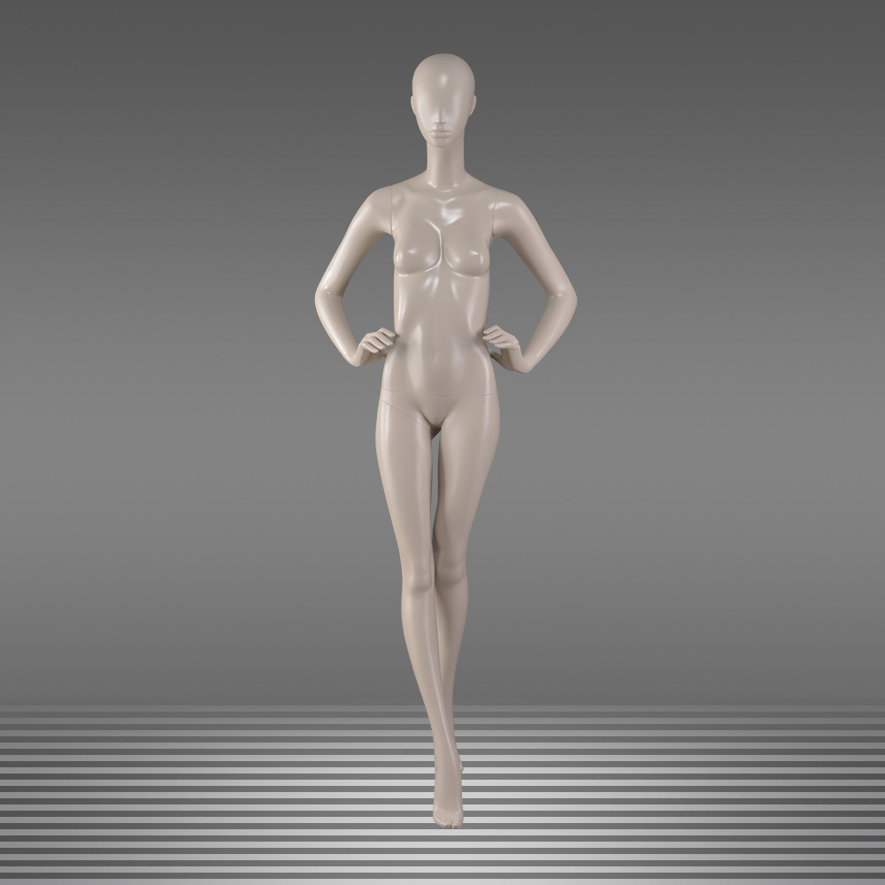 Factory direct high-end brand window fiberglass full-body underwear model abstract face display dummy mannequins (1)yy6