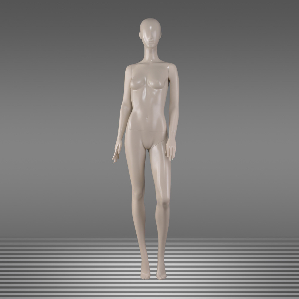 Factory direct high-end brand window fiberglass full-body underwear model abstract face display dummy mannequins (3)zge