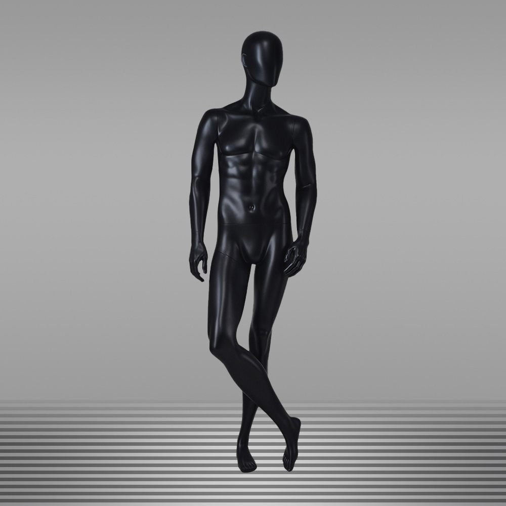 Professional manufacturers of fiberglass mannequin props business and leisure men's models full-body muscle model dummy