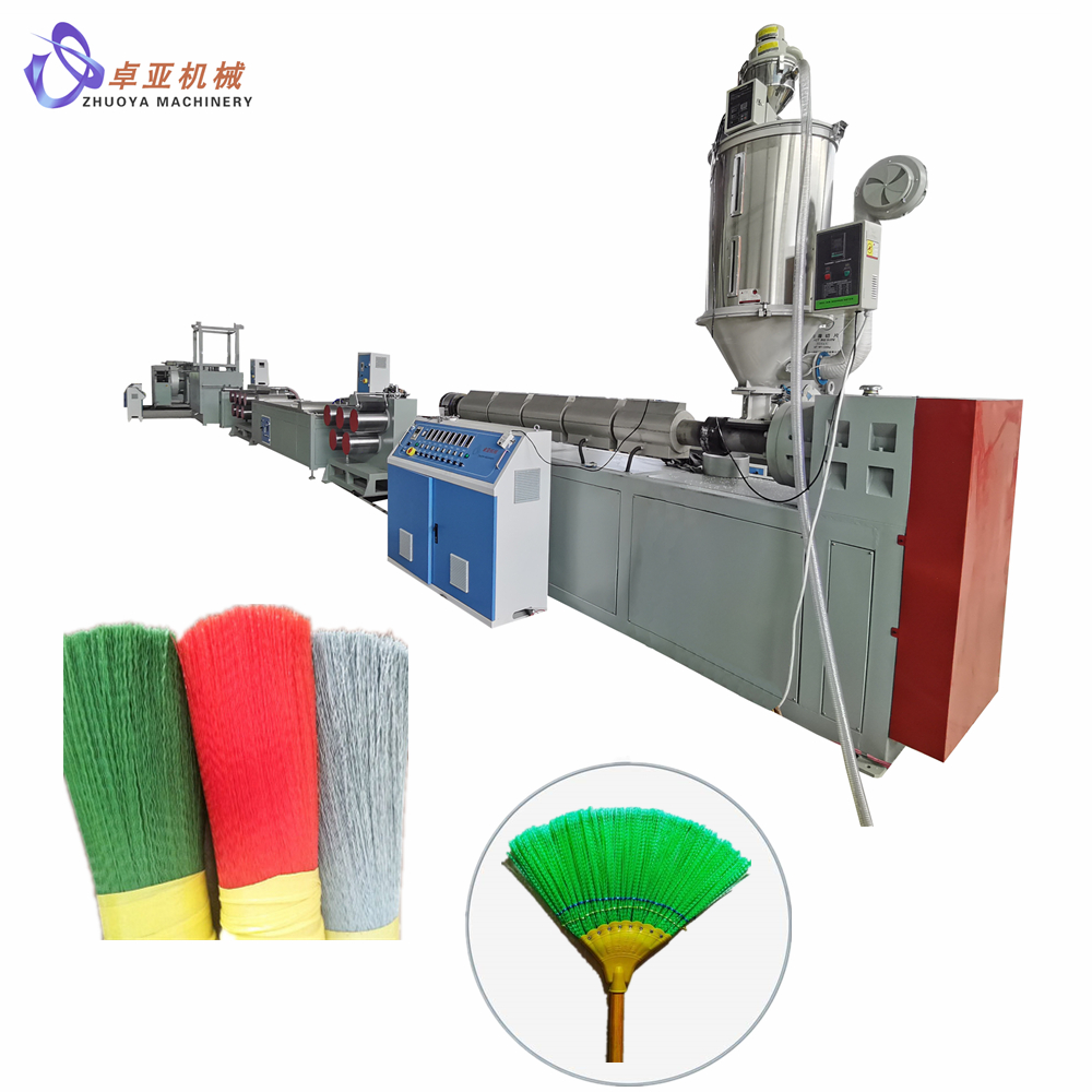 Reasonable price Pet Broom Bristle Extrusion Line -
 Plastic broom filament extruding machine - Zhuoya 