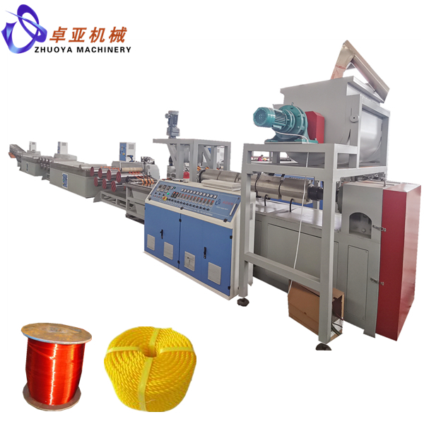 OEM/ODM China Plastic Rope Yarn Extrusion Machinery -
 PET rope filament making machine - Zhuoya 