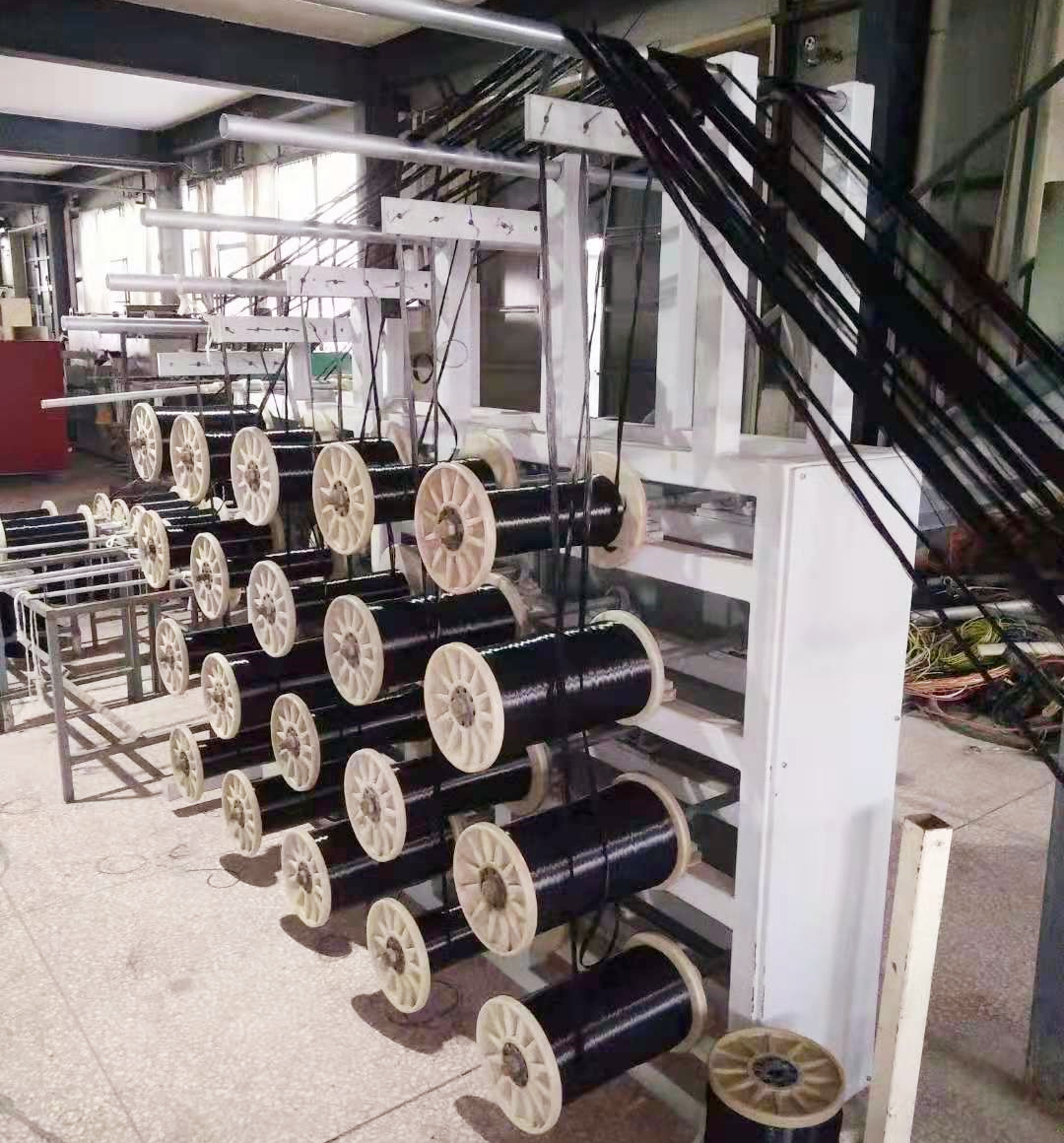 卸売 ODM 中国 PP PE ペット偽合成人毛ウィッグモノフィラメント生産ラインフィラメント糸描画押出機製造機