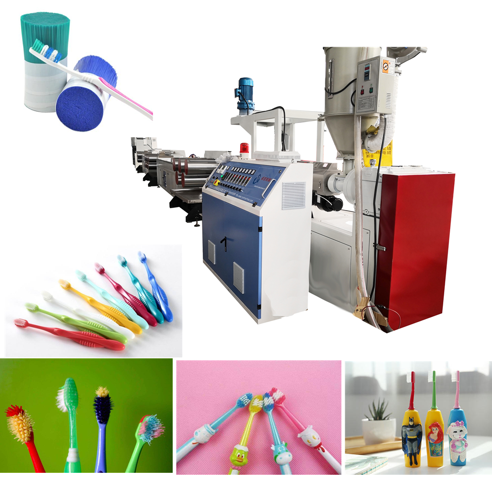 PP/PBT/PA synthetische monofilament/vezel/vezel/garen/varkenshaar die machine voor tandenborstel maakt