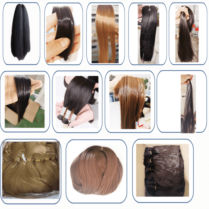 Avantages des cheveux synthétiques artificiels