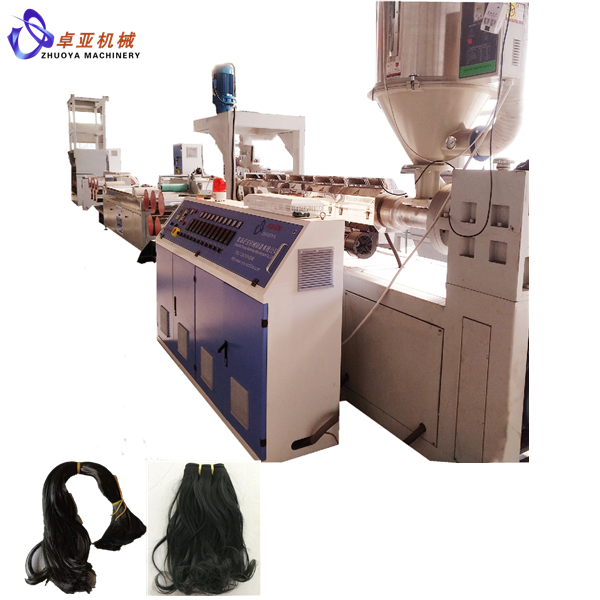 High Quality Fake Hair Filament Extrusion Line -
 PP synthetic hair filament making machine - Zhuoya 