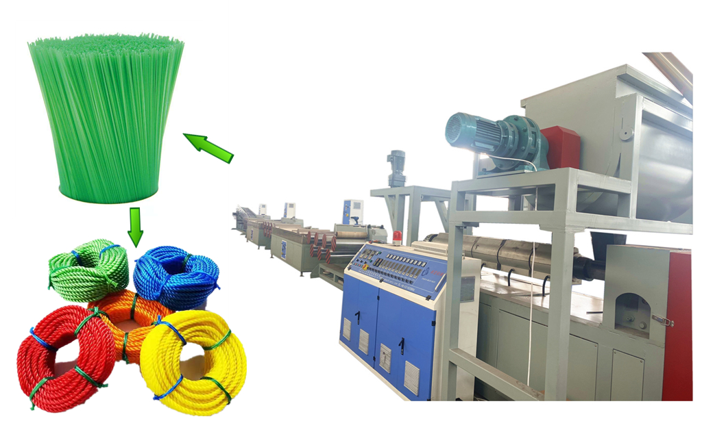 OEM/ODM China Plastic Rope Yarn Extrusion Machinery -
 Plastic rope filament extruding machine - Zhuoya 