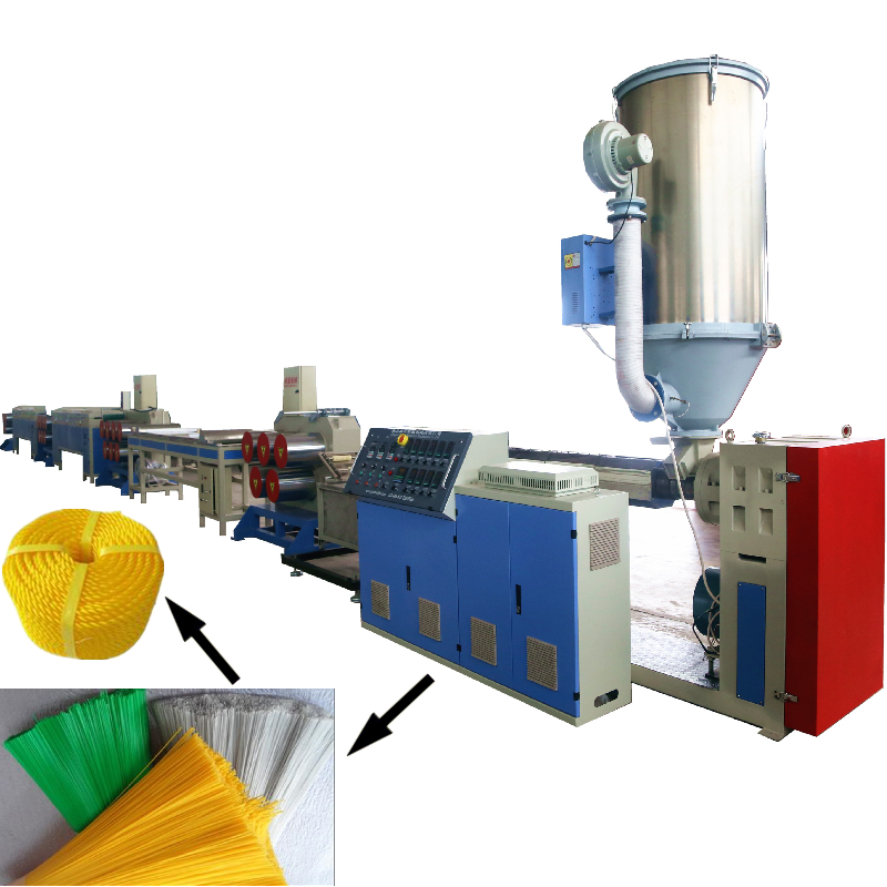Factory Cheap Hot Plastic Rope Yarn Extruder Machine -
 Plastic rope filament extruding machine - Zhuoya 
