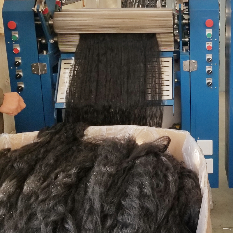 macchina per la produzione di fibre di capelli artificiali