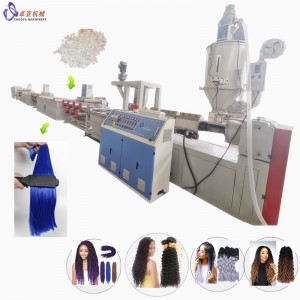 중국 공장 저렴한 가격 합성 섬유 다채로운 파티 가짜 속눈썹 섬유 만드는 기계