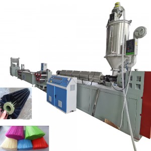 Low Cost PET PP Shoe Brush Monofilament Drawing Extrusion Machine