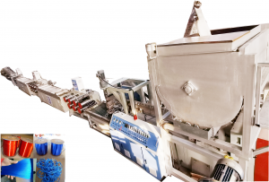 चीन में कम कीमत पर सर्वोत्तम गुणवत्ता वाली पालतू पीपी पीई प्लास्टिक रस्सी बनाने की मशीन