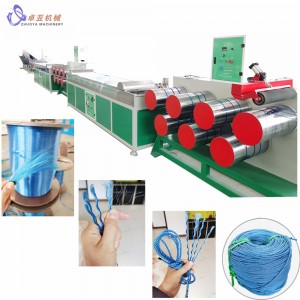 Produk Baru China Mesin Pembuat Benang Filamen Tali PP/PET/PE Plastik China