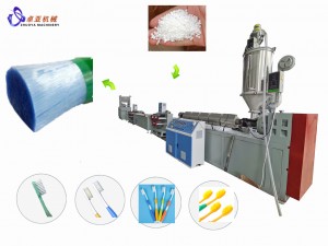 Producent ODM Chiny Organiczna, spersonalizowana kolorowa rączka Linia do produkcji włosia bambusowej szczoteczki do zębów