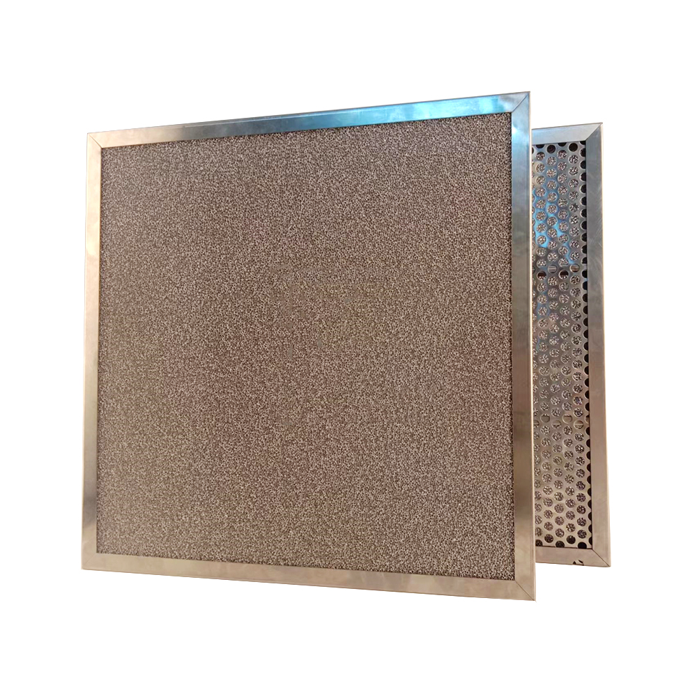 15mm metal perforated plate foam iron nickel grease filters