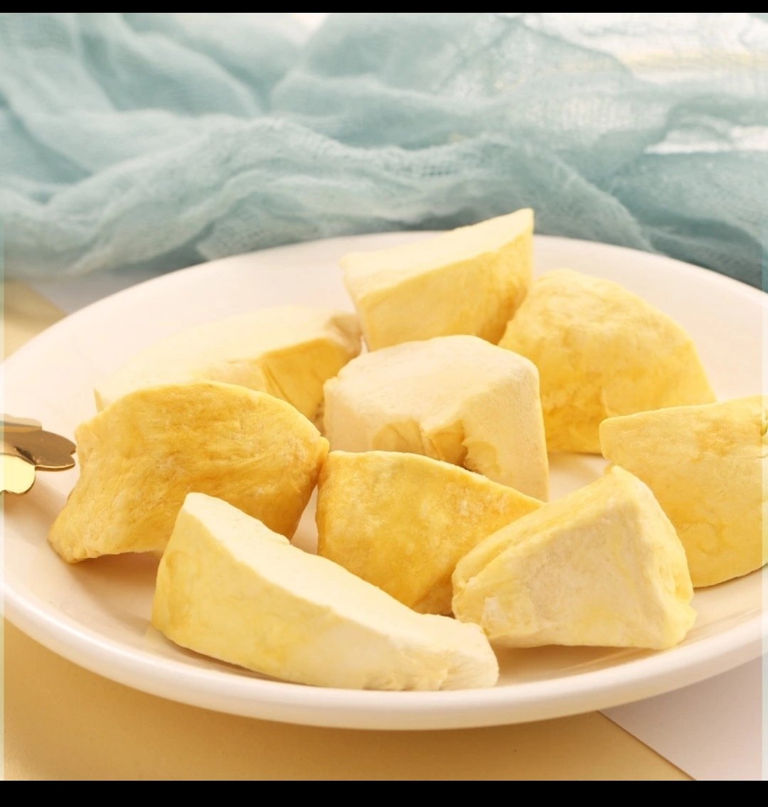 ແຊ່ແຂງ durian Slices ແຫ້ງ