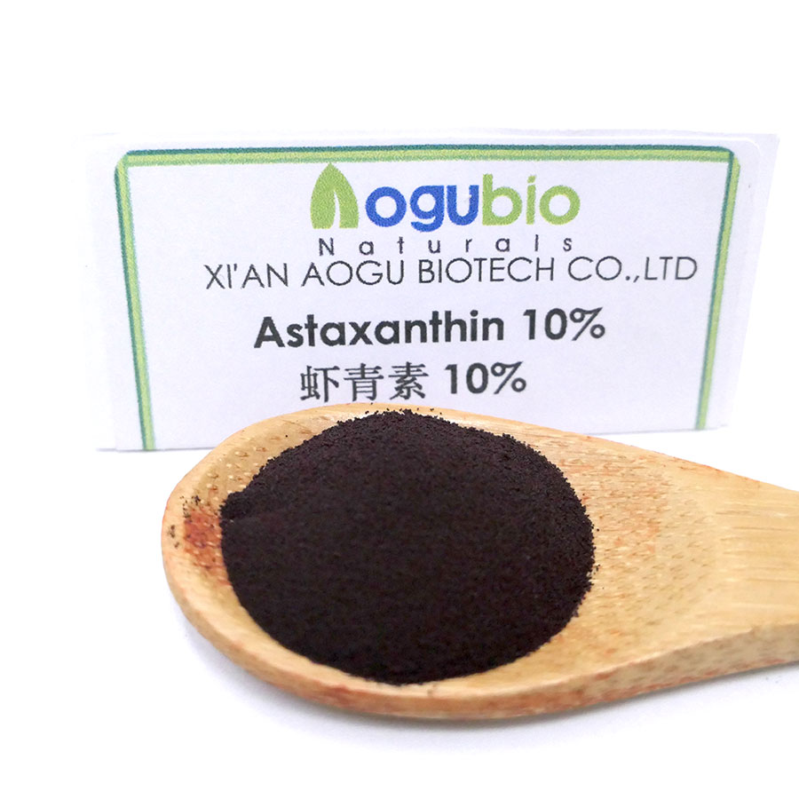 China Manufacturer 2% 5% Astaxanthin 100% Natural Pure Astaxanthin Powder