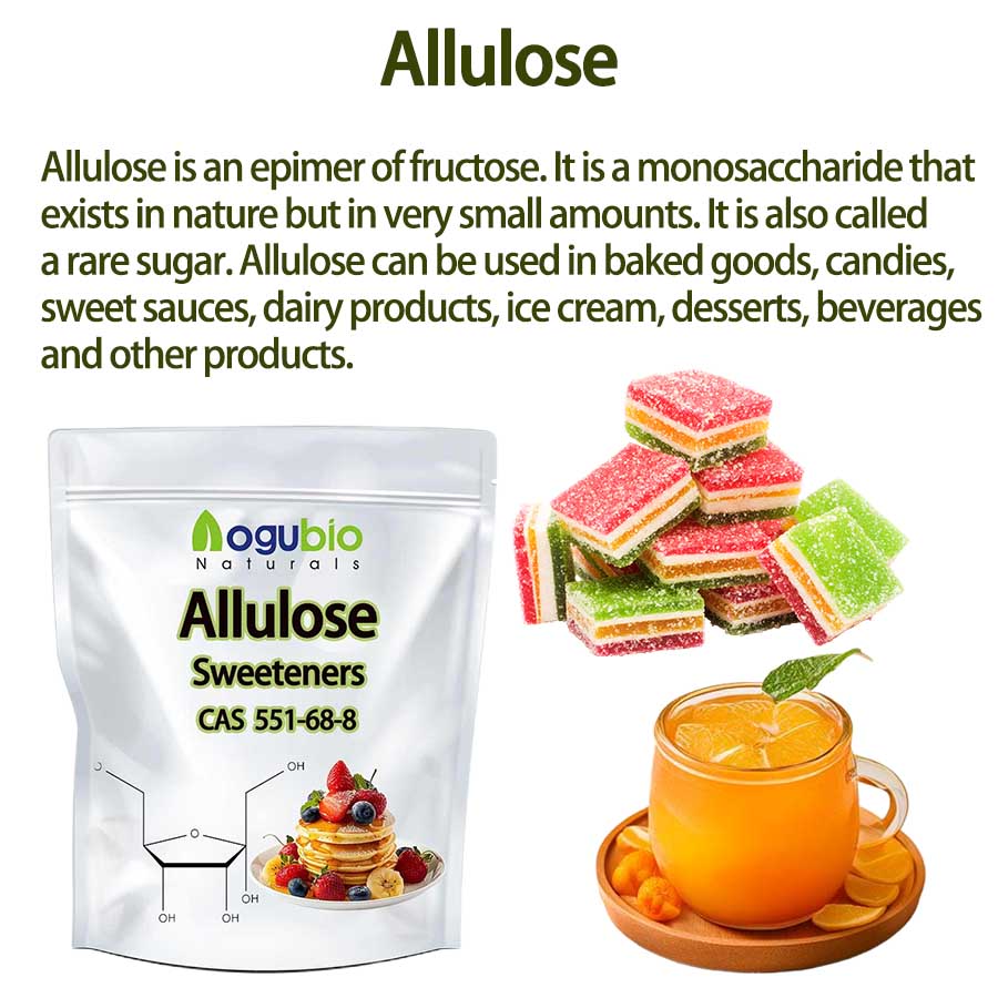 Unlock Sweetness without Guilt: Introducing Allulose, Your Zero-Calorie Sweet Solution!