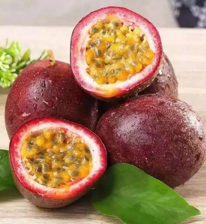 Ren naturlig frystorkad passionsfrukt: oemotståndliga kuber