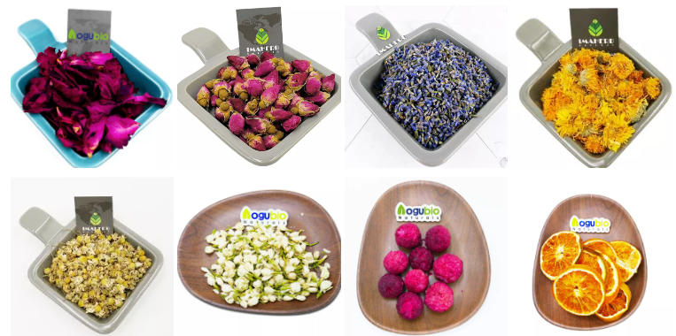I-Organic Flower Tea I-Lavender Chamomile Rosemary Calendula Marigold Imbali Eyomile