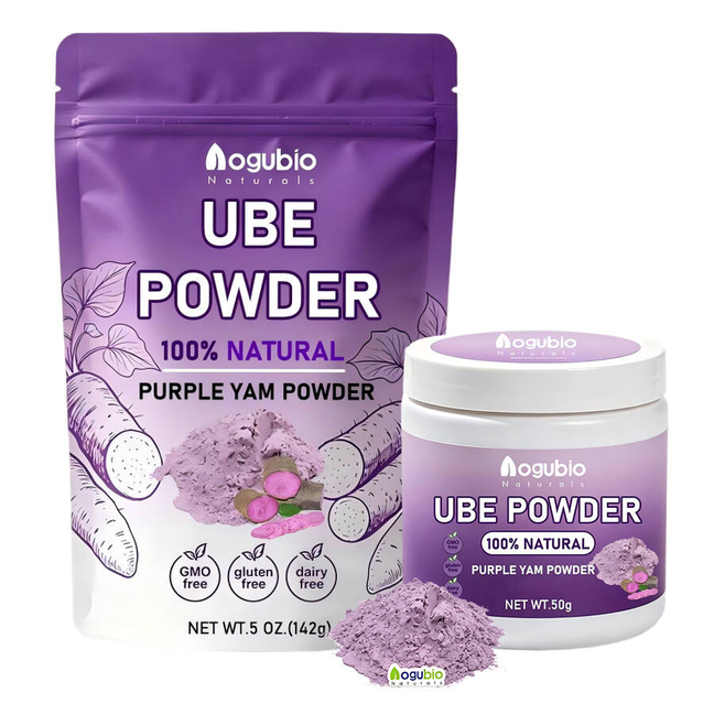 Wholesale 100% Pure Natural Ube Powder Dioscorea alata Purple Yam Featured Image