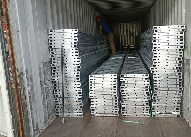 Container di carico per serre di pellicole da 5000 mq
