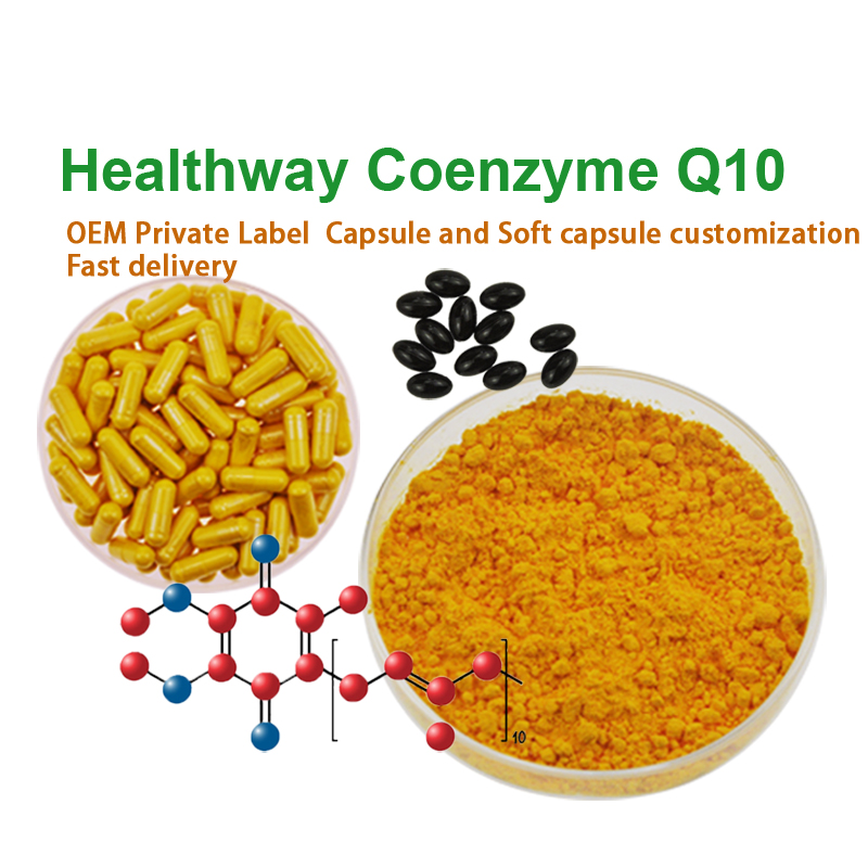 Bubuk koenzim q10 larut lemak berkualitas tinggi 98% koenzim q10