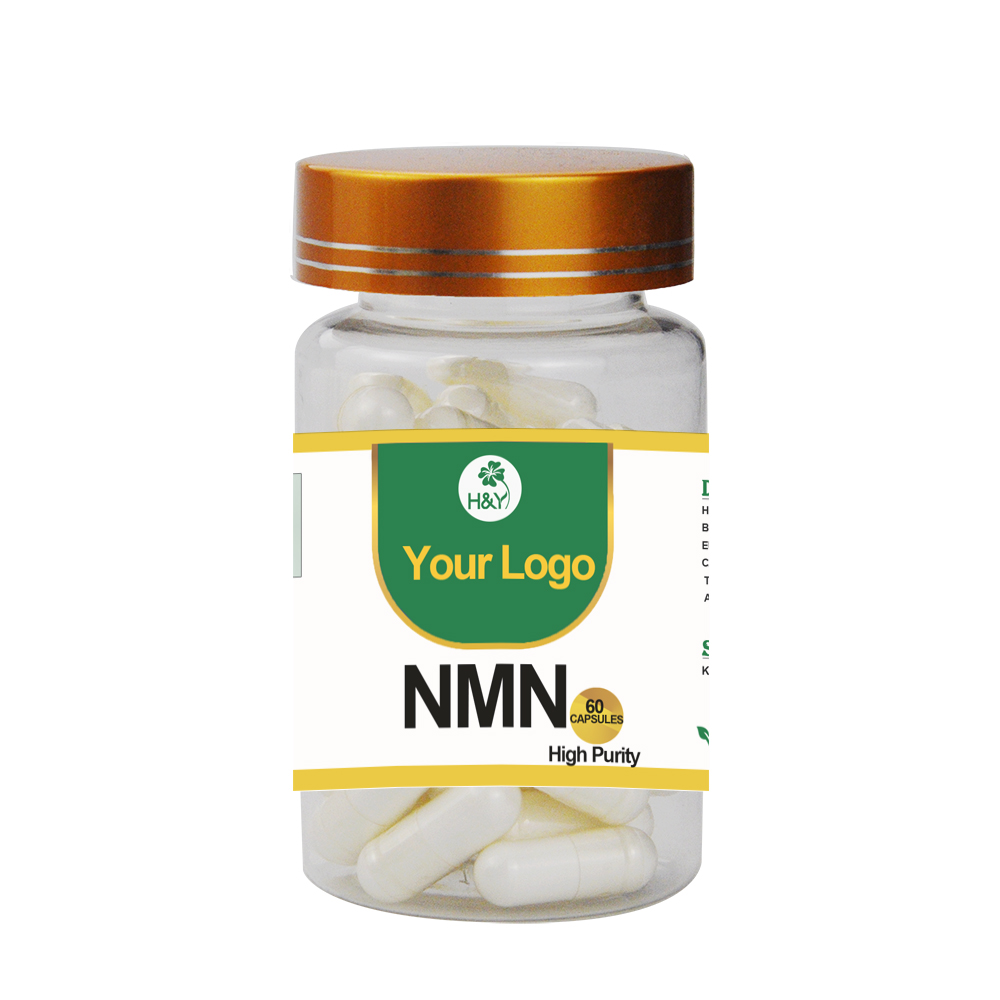 Ukunikezwa okuqondile kwasefekthri kwangokwezifiso ama-nmn capsules anti-aging 500mg
